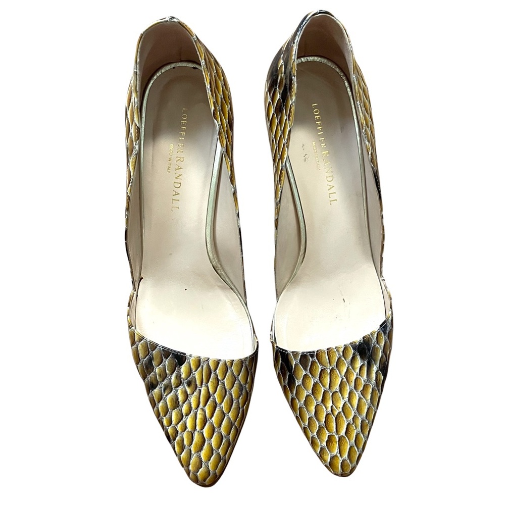 Loeffler Randall Gillian D’orsay Python Heels - image 8